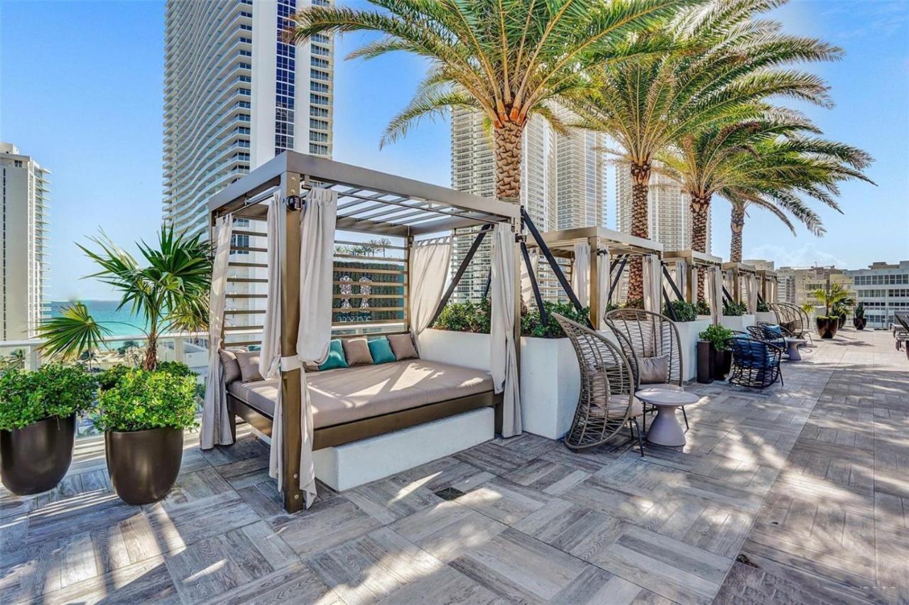 Hyde Beach House Three-Bedroom, Waterfront, Ocean And Intercostal View, Rooftop Pool, 5 Min Walk To Beach هوليوود المظهر الخارجي الصورة