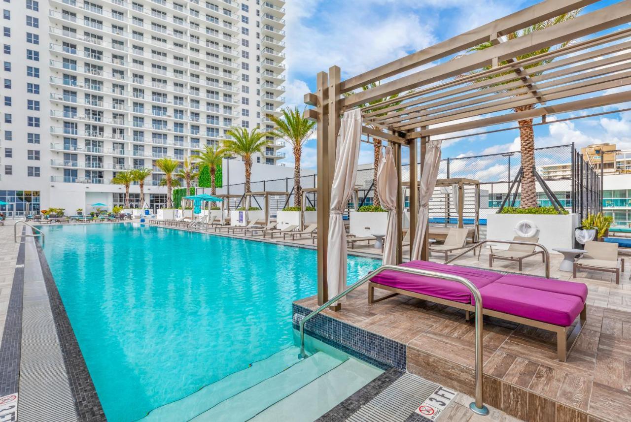 Hyde Beach House Three-Bedroom, Waterfront, Ocean And Intercostal View, Rooftop Pool, 5 Min Walk To Beach هوليوود المظهر الخارجي الصورة