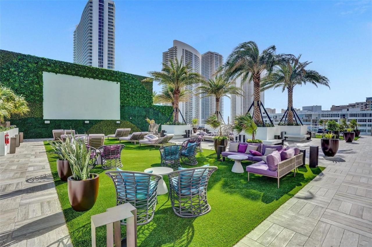 Hyde Beach House Three-Bedroom, Waterfront, Ocean And Intercostal View, Rooftop Pool, 5 Min Walk To Beach هوليوود المظهر الخارجي الصورة